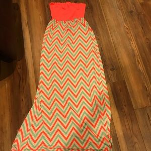 Chevron boutique dress